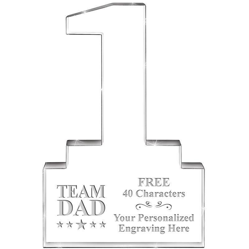 6" 1 YEAR OF SERVICE ACRYLIC