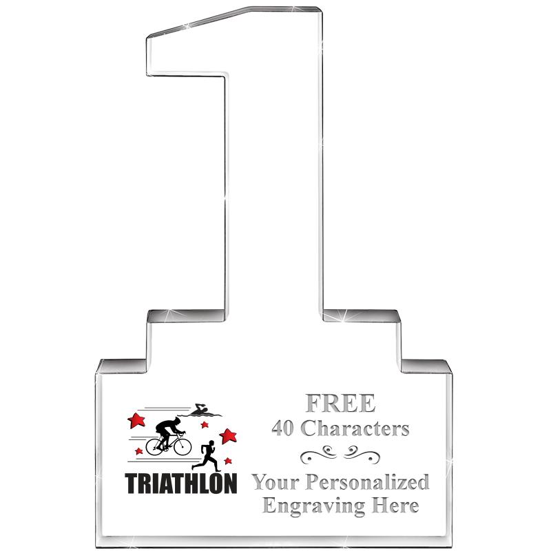 6" 1 YEAR OF SERVICE ACRYLIC