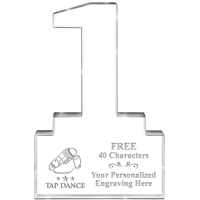 6" 1 YEAR OF SERVICE ACRYLIC