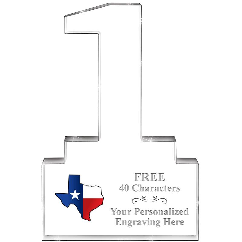 6" 1 YEAR OF SERVICE ACRYLIC