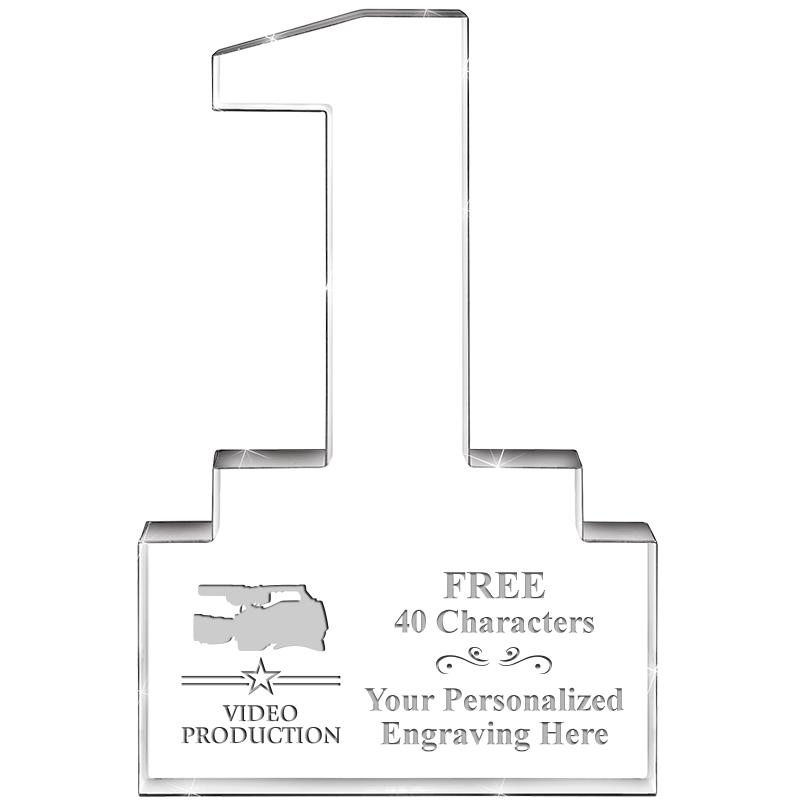 6" 1 YEAR OF SERVICE ACRYLIC