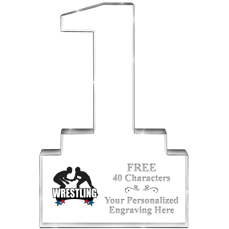 6" 1 YEAR OF SERVICE ACRYLIC