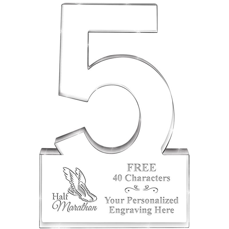 6" 5 YEARS OF SERVICE ACRYLIC