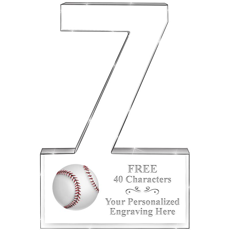 6" 7 YEARS OF SERVICE ACRYLIC