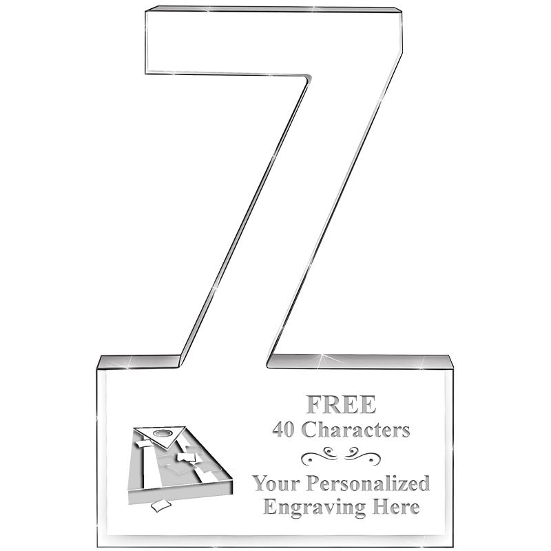 6" 7 YEARS OF SERVICE ACRYLIC