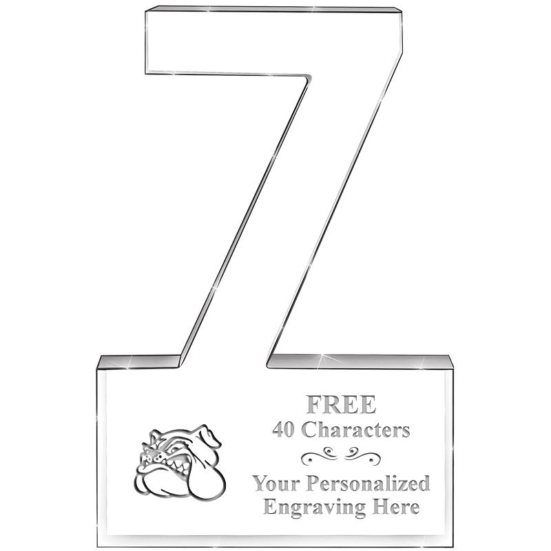 6" 7 YEARS OF SERVICE ACRYLIC