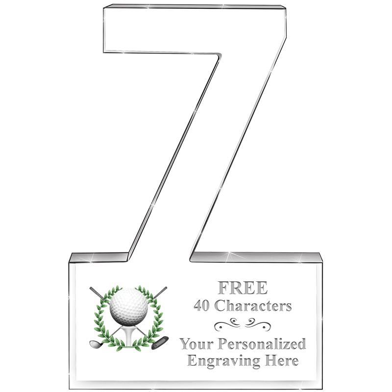 6" 7 YEARS OF SERVICE ACRYLIC