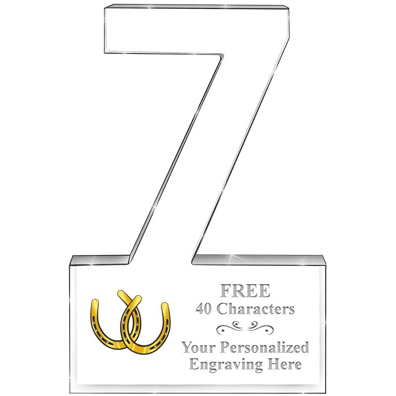 6" 7 YEARS OF SERVICE ACRYLIC