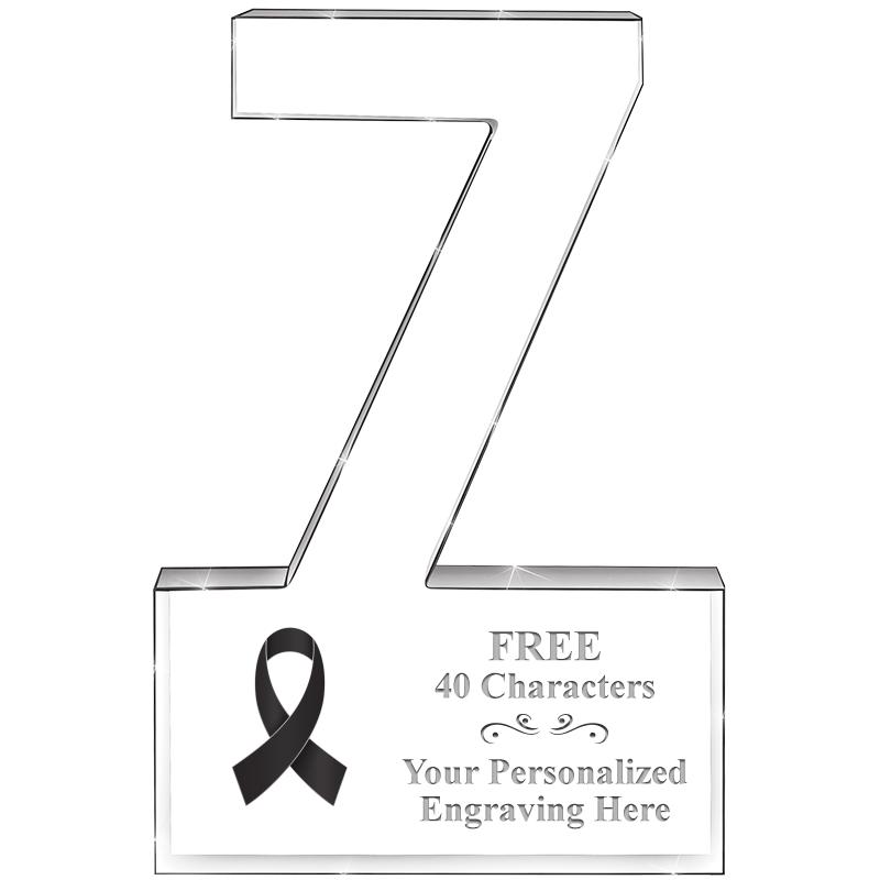 6" 7 YEARS OF SERVICE ACRYLIC