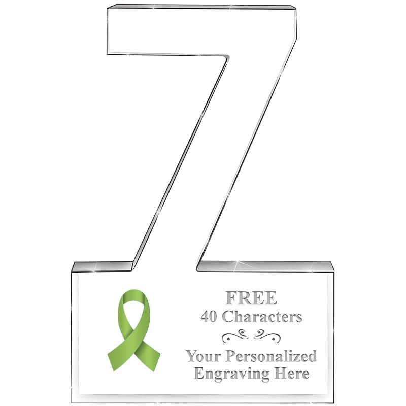 6" 7 YEARS OF SERVICE ACRYLIC