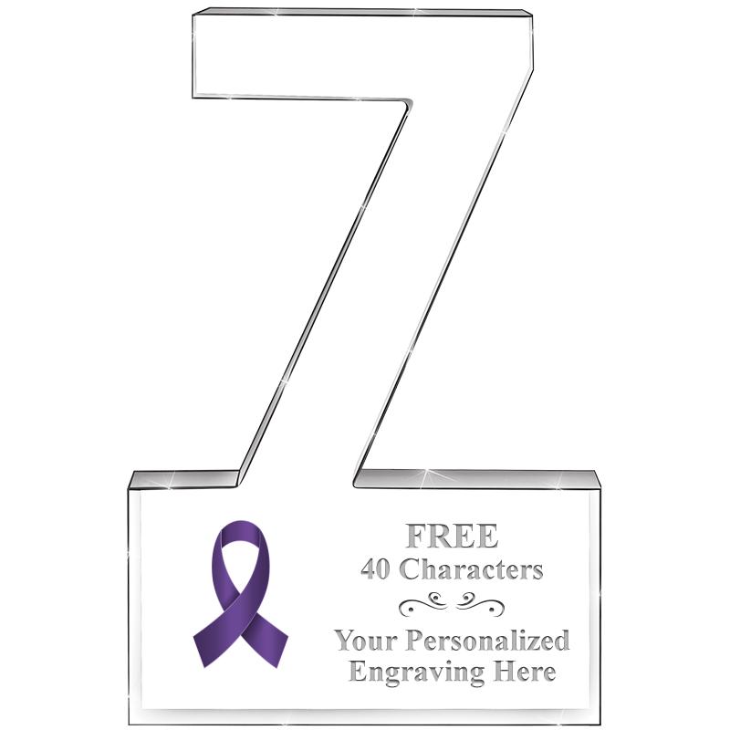 6" 7 YEARS OF SERVICE ACRYLIC