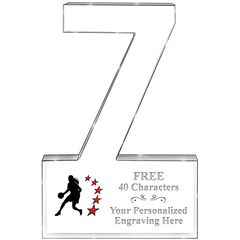 6" 7 YEARS OF SERVICE ACRYLIC