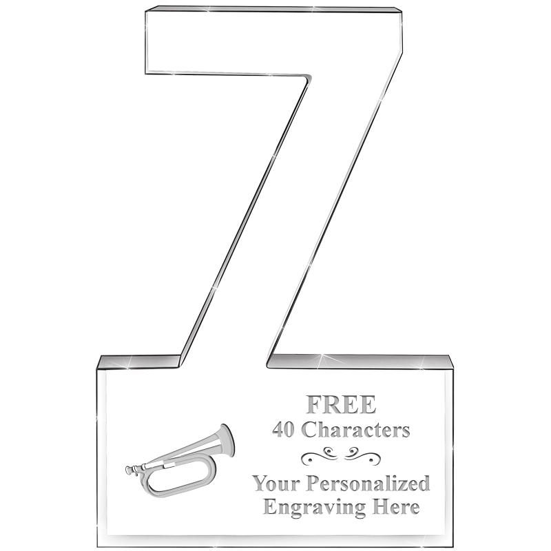 6" 7 YEARS OF SERVICE ACRYLIC