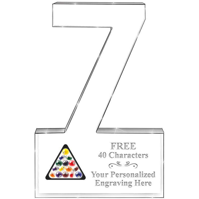 6" 7 YEARS OF SERVICE ACRYLIC