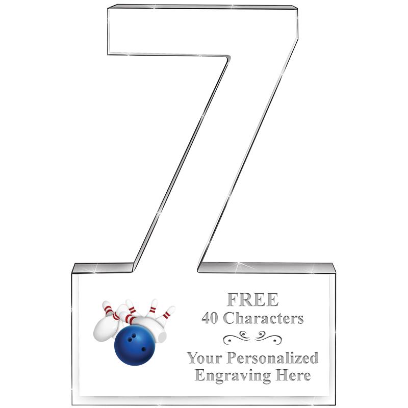 6" 7 YEARS OF SERVICE ACRYLIC