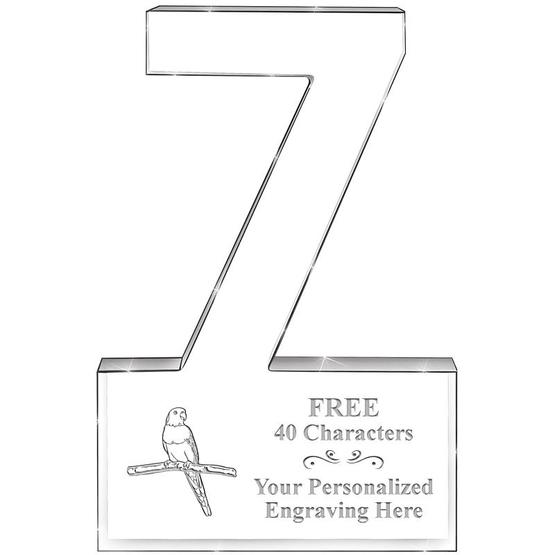 6" 7 YEARS OF SERVICE ACRYLIC