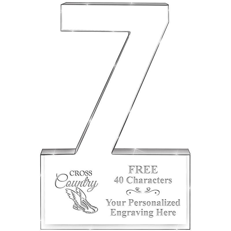 6" 7 YEARS OF SERVICE ACRYLIC