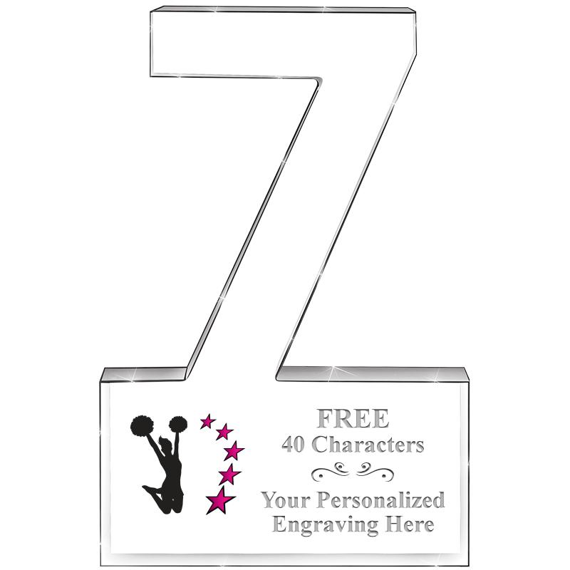 6" 7 YEARS OF SERVICE ACRYLIC