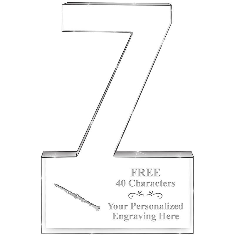 6" 7 YEARS OF SERVICE ACRYLIC