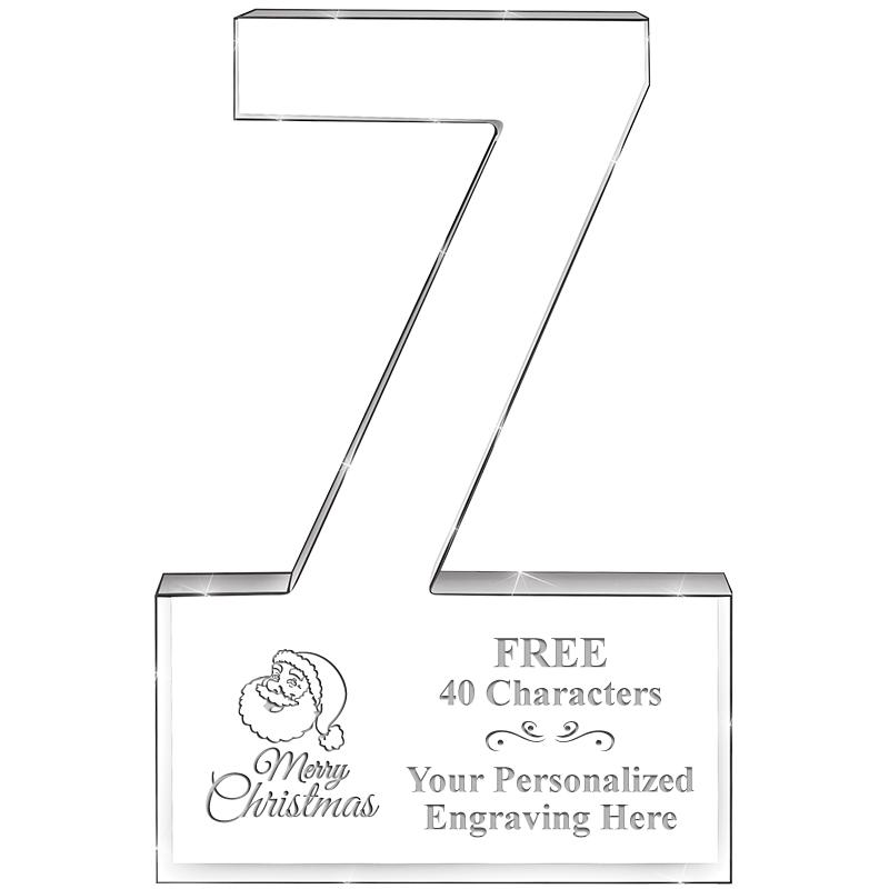 6" 7 YEARS OF SERVICE ACRYLIC