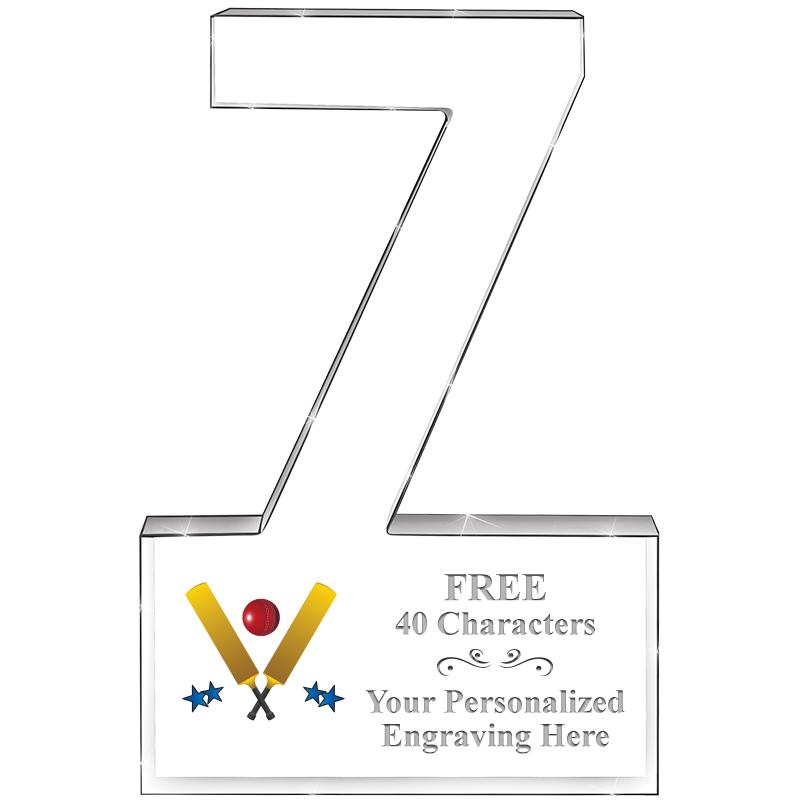 6" 7 YEARS OF SERVICE ACRYLIC