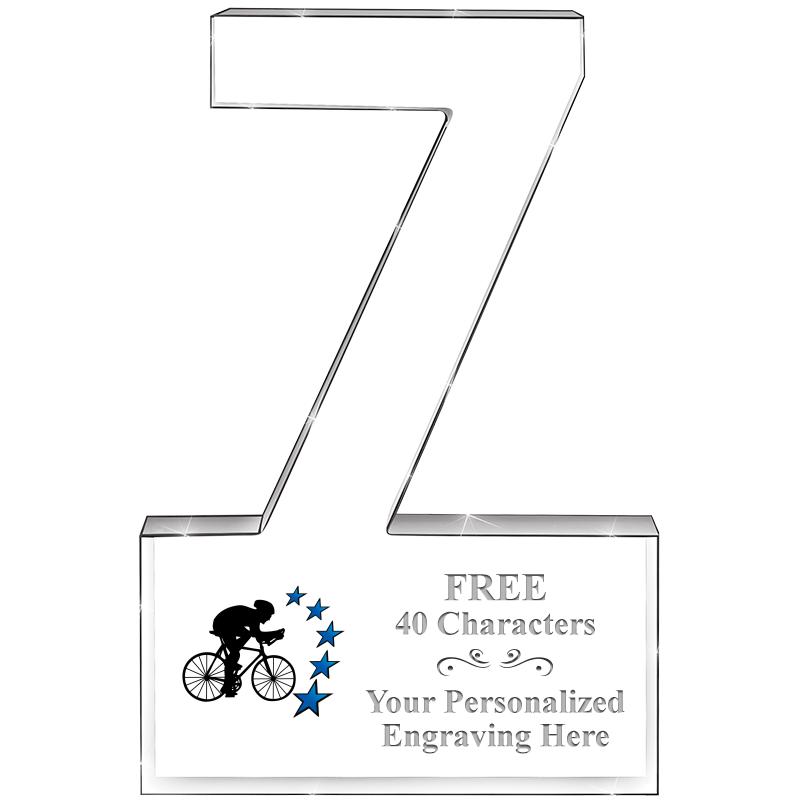 6" 7 YEARS OF SERVICE ACRYLIC