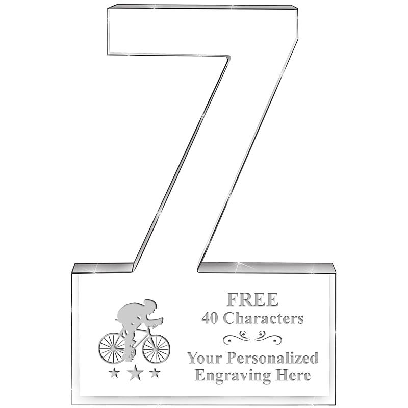 6" 7 YEARS OF SERVICE ACRYLIC