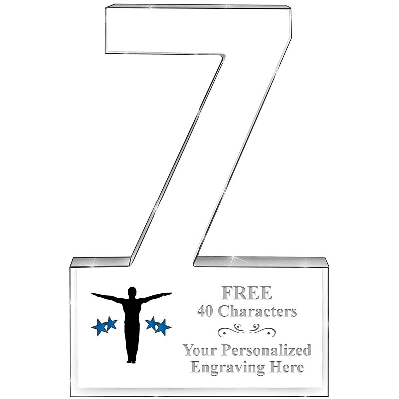 6" 7 YEARS OF SERVICE ACRYLIC