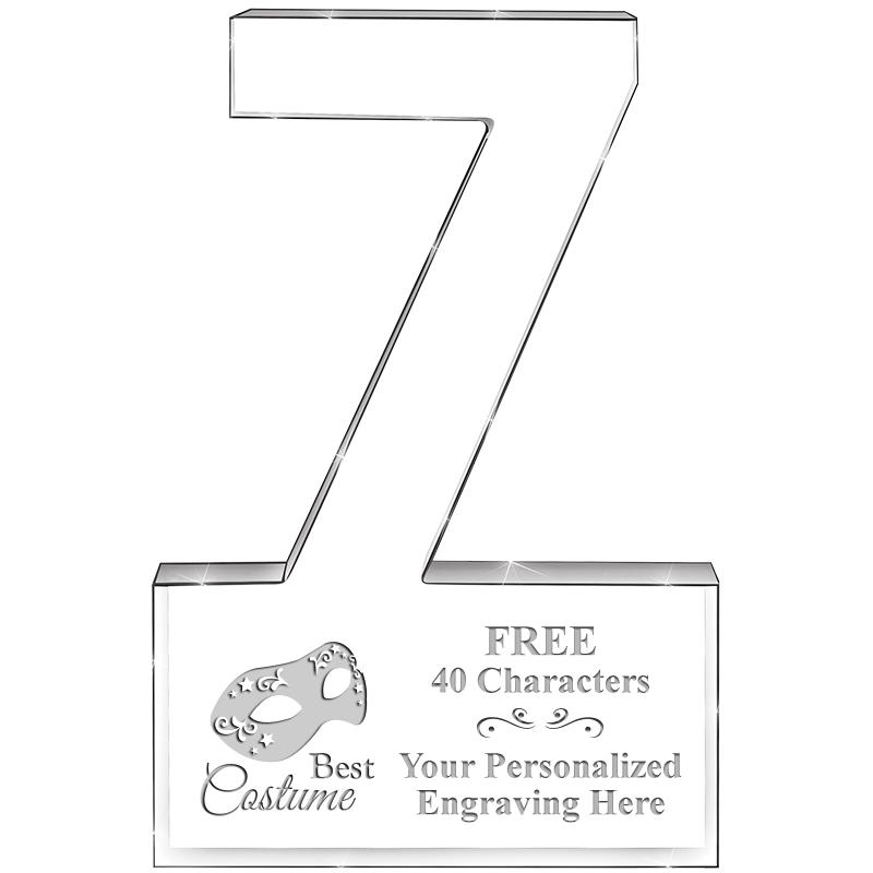 6" 7 YEARS OF SERVICE ACRYLIC