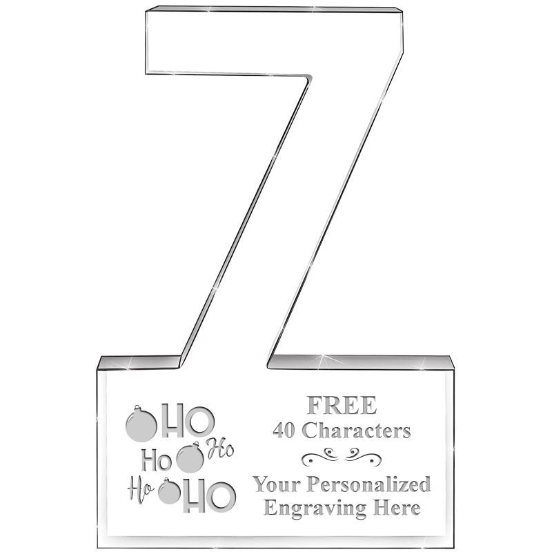 6" 7 YEARS OF SERVICE ACRYLIC