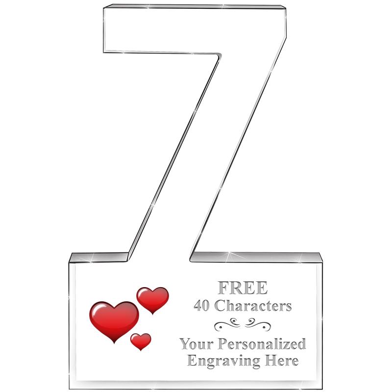 6" 7 YEARS OF SERVICE ACRYLIC