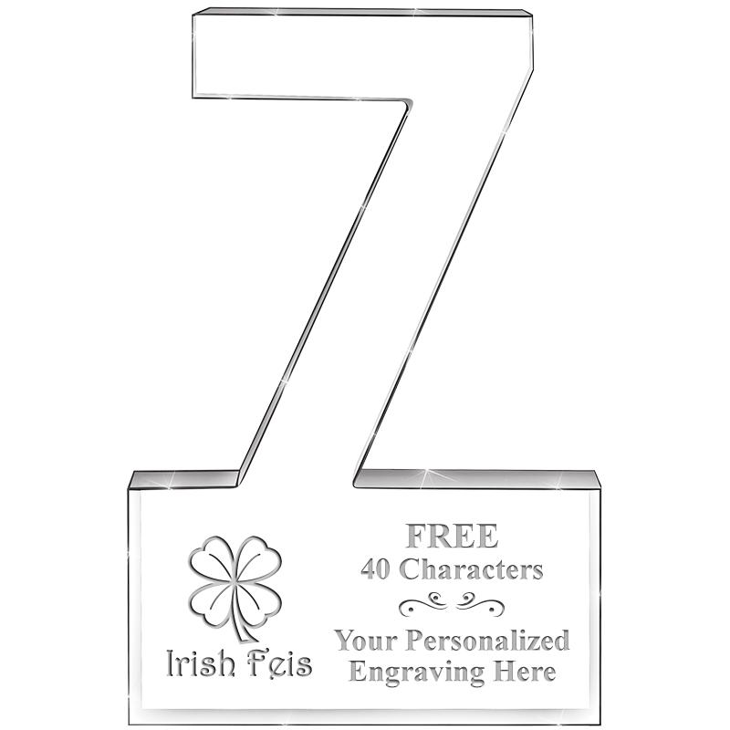 6" 7 YEARS OF SERVICE ACRYLIC