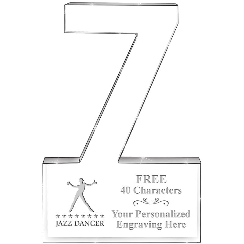 6" 7 YEARS OF SERVICE ACRYLIC