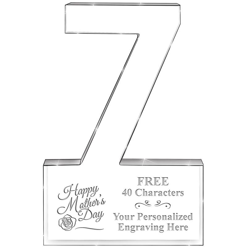 6" 7 YEARS OF SERVICE ACRYLIC