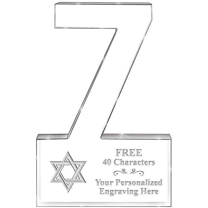 6" 7 YEARS OF SERVICE ACRYLIC