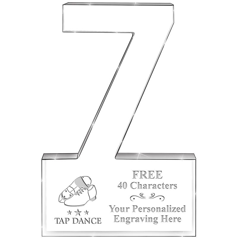 6" 7 YEARS OF SERVICE ACRYLIC