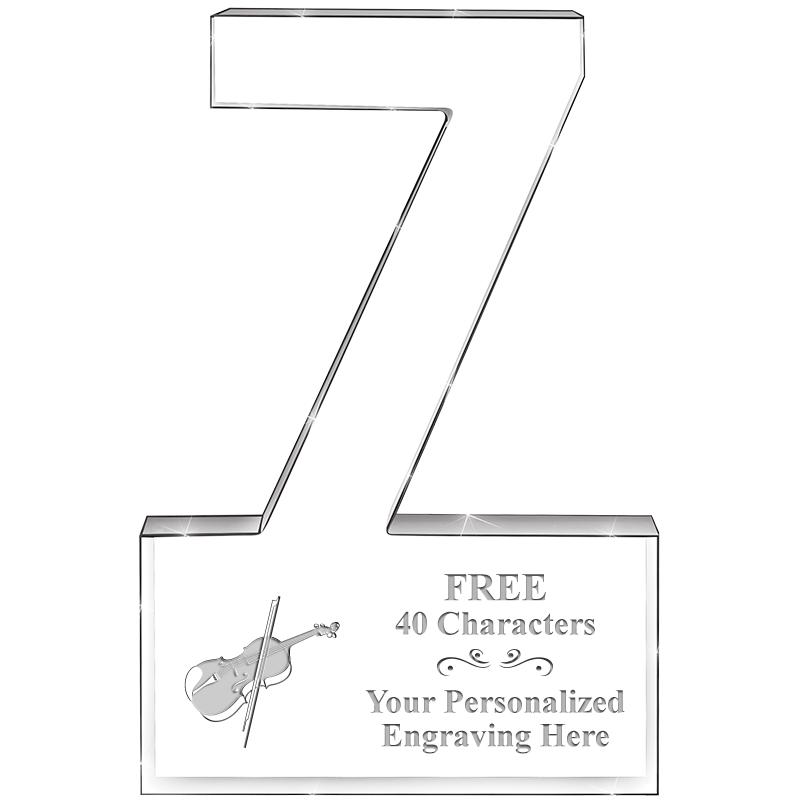 6" 7 YEARS OF SERVICE ACRYLIC