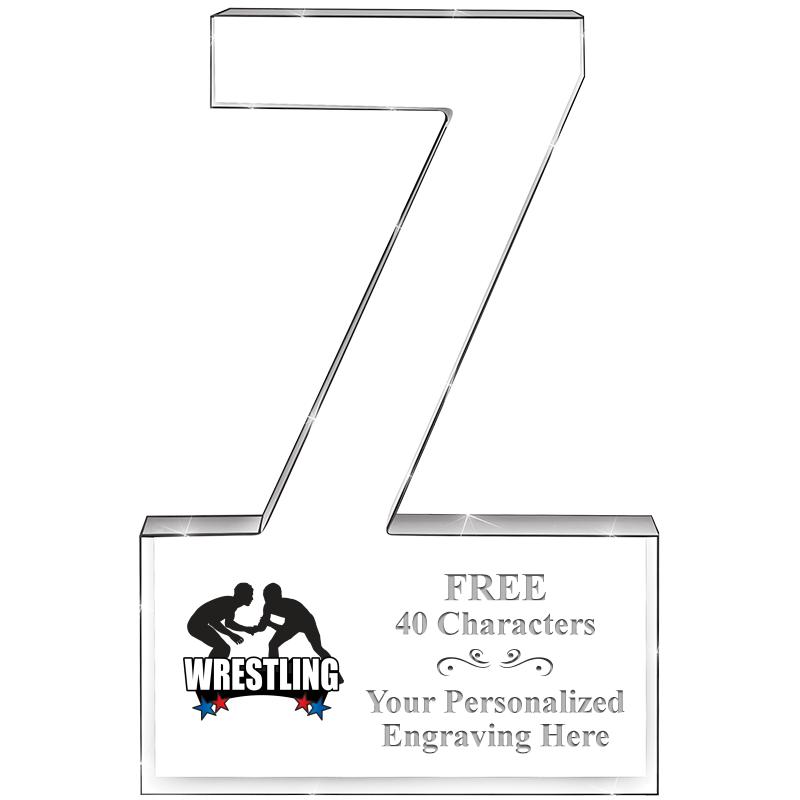6" 7 YEARS OF SERVICE ACRYLIC