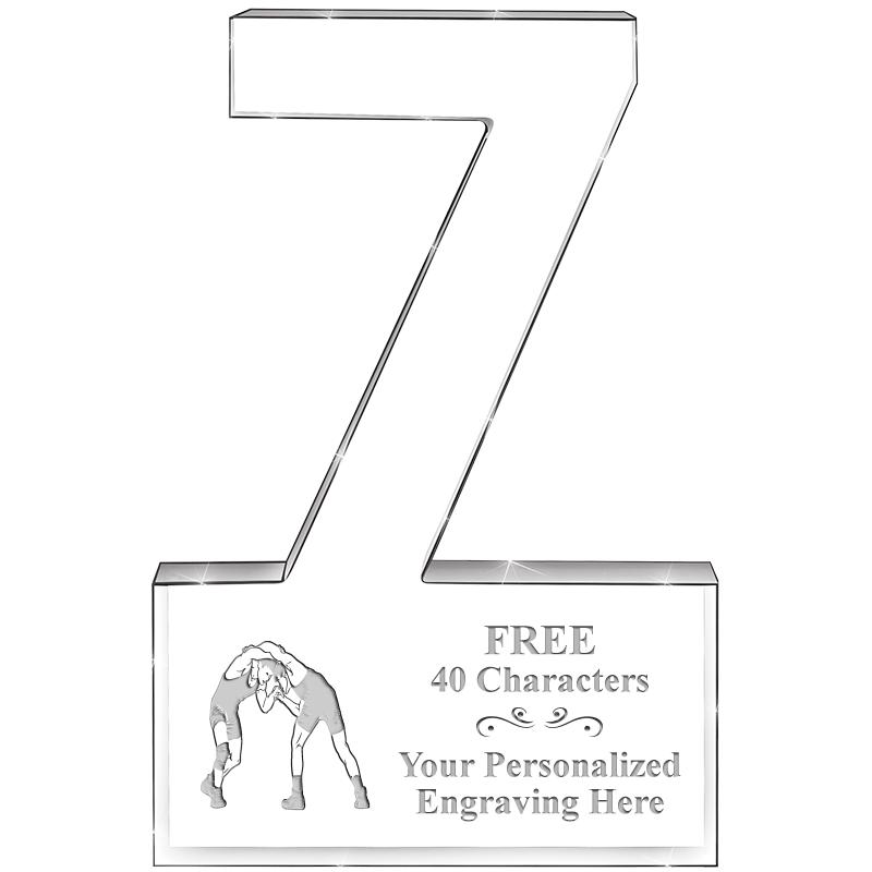 6" 7 YEARS OF SERVICE ACRYLIC