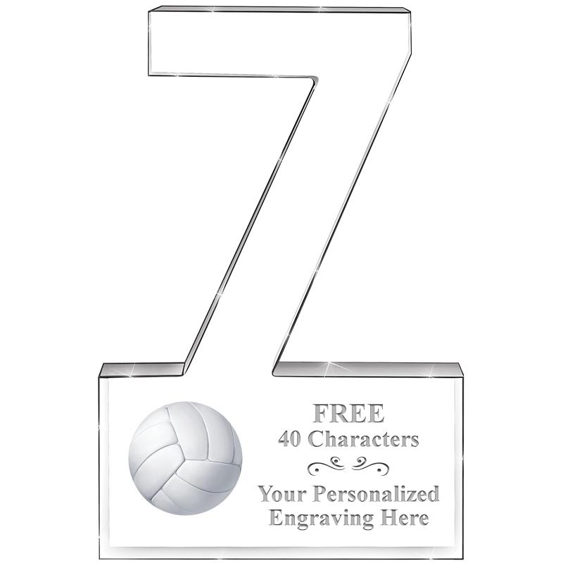 6" 7 YEARS OF SERVICE ACRYLIC