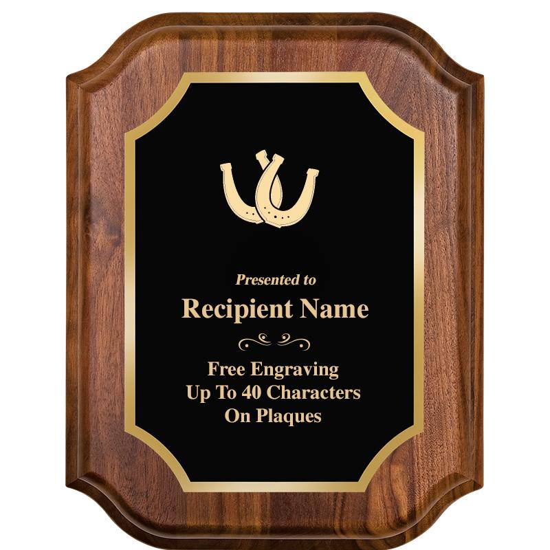 Horseshoe Trophies Horseshoe Medals Horseshoe Plaques and Awards