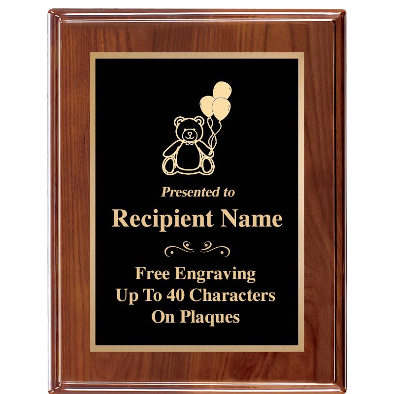 7X9 GD TRIM AMADEUS PIANO PLQ