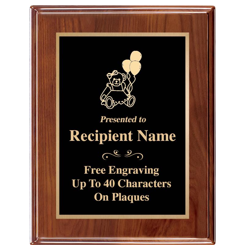 7X9 GD TRIM AMADEUS PIANO PLQ