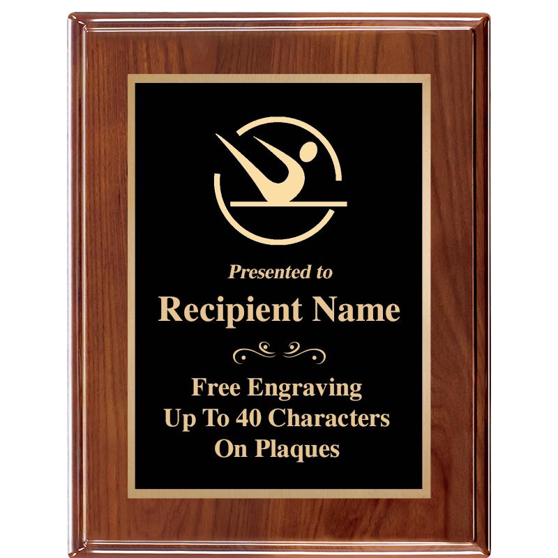 7X9 GD TRIM AMADEUS PIANO PLQ