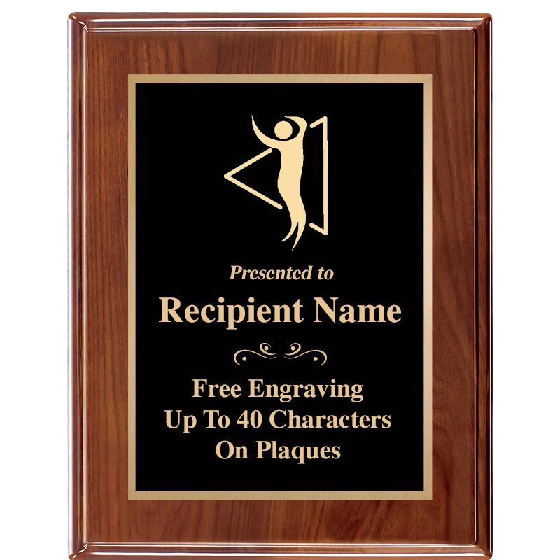 7X9 GD TRIM AMADEUS PIANO PLQ