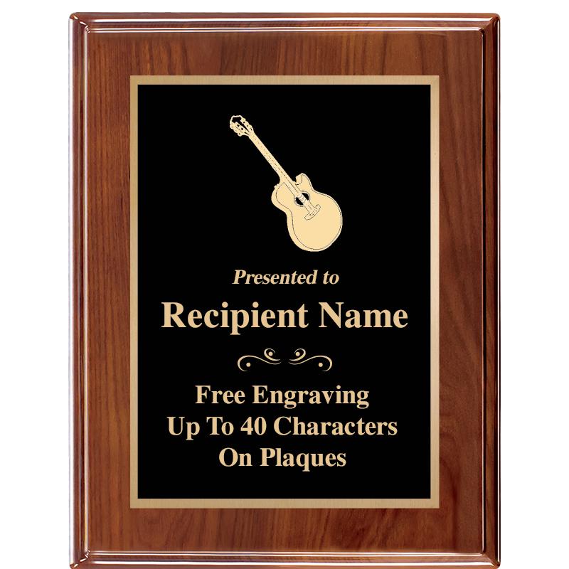 7X9 GD TRIM AMADEUS PIANO PLQ