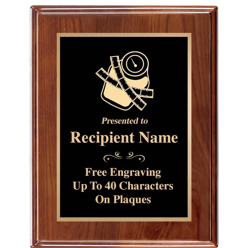 7X9 GD TRIM AMADEUS PIANO PLQ