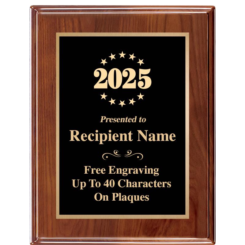 7X9 GD TRIM AMADEUS PIANO PLQ