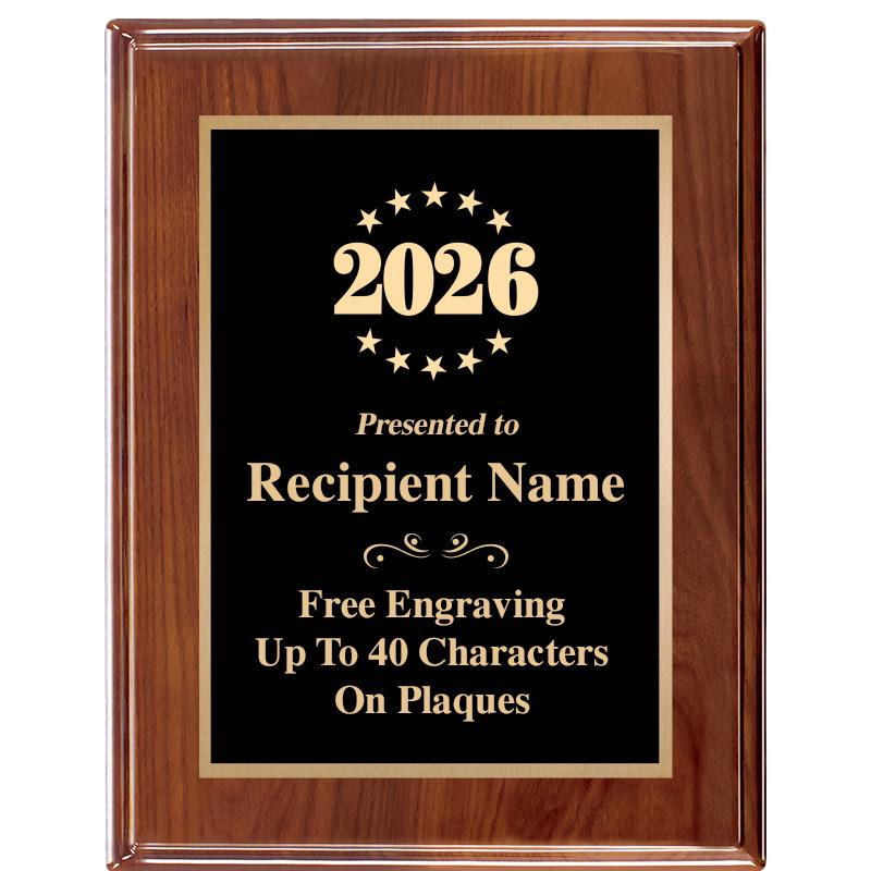 7X9 GD TRIM AMADEUS PIANO PLQ