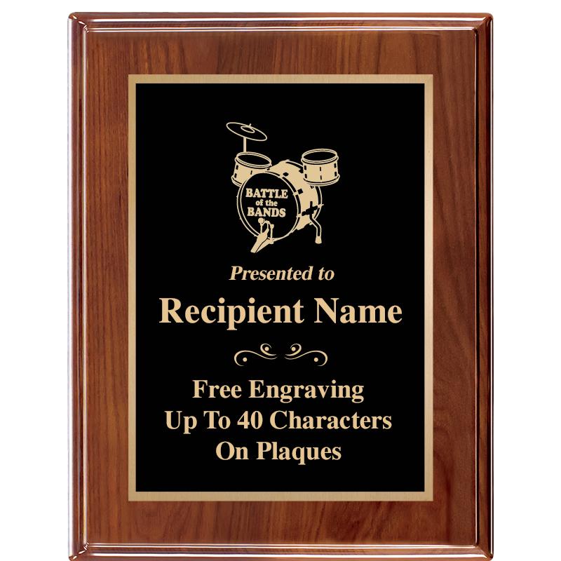 7X9 GD TRIM AMADEUS PIANO PLQ